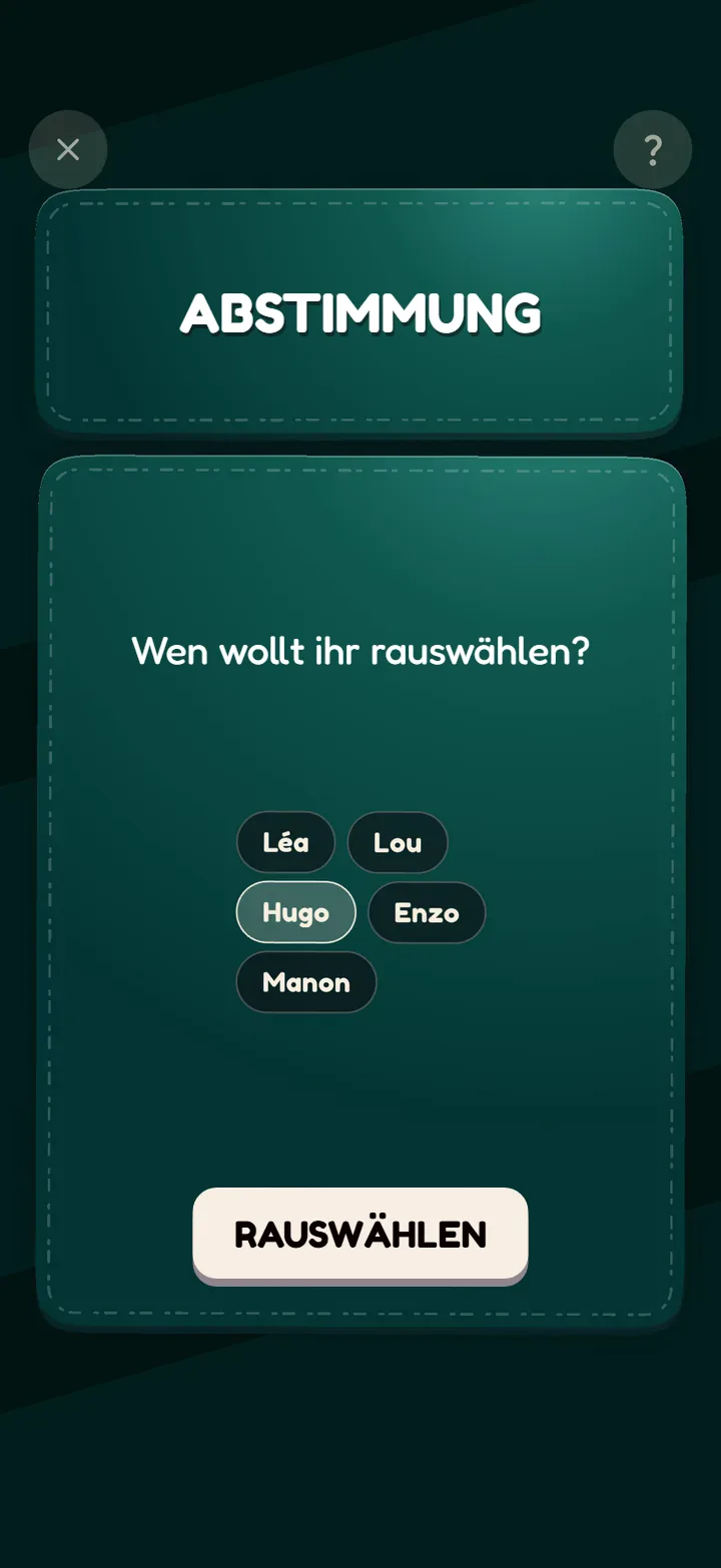 Bildschirm 2 des Spiels Hochstapler
