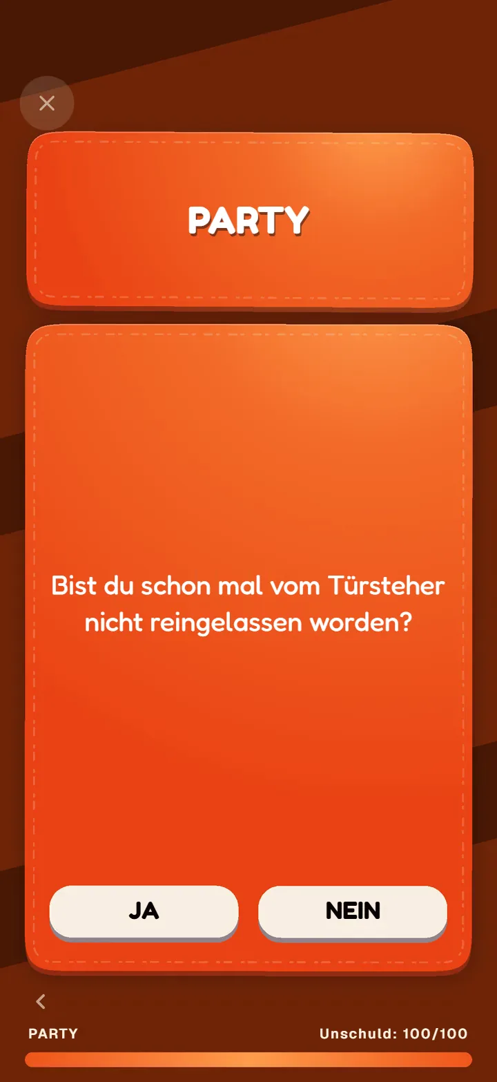 Bildschirm 1 des Spiels Unschuldstest