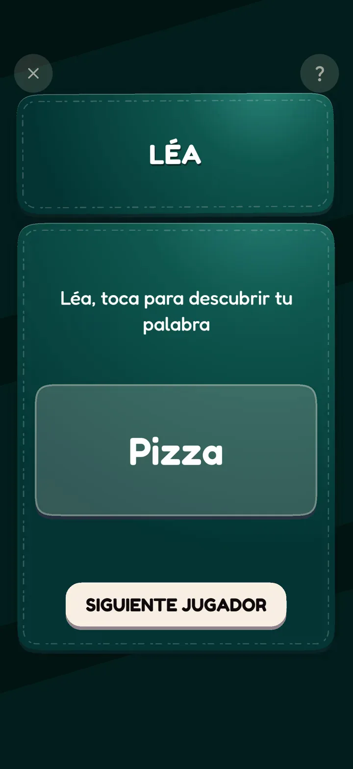 Pantalla 1 del juego Impostor