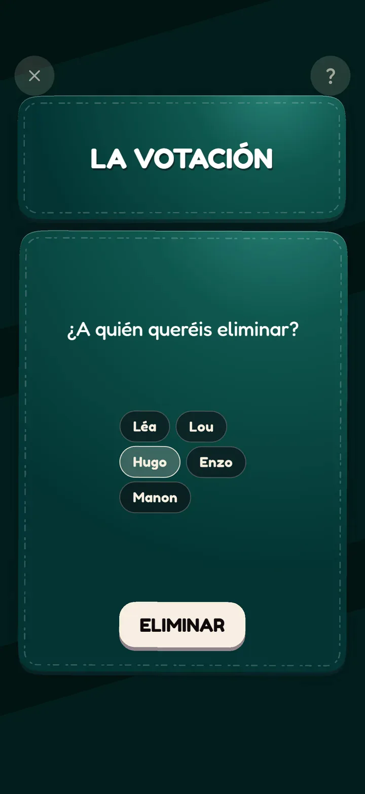 Pantalla 2 del juego Impostor