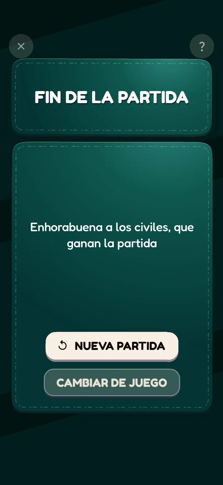 Pantalla 3 del juego Impostor