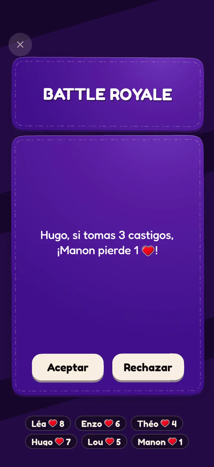 Pantalla 1 del juego Battle Royale