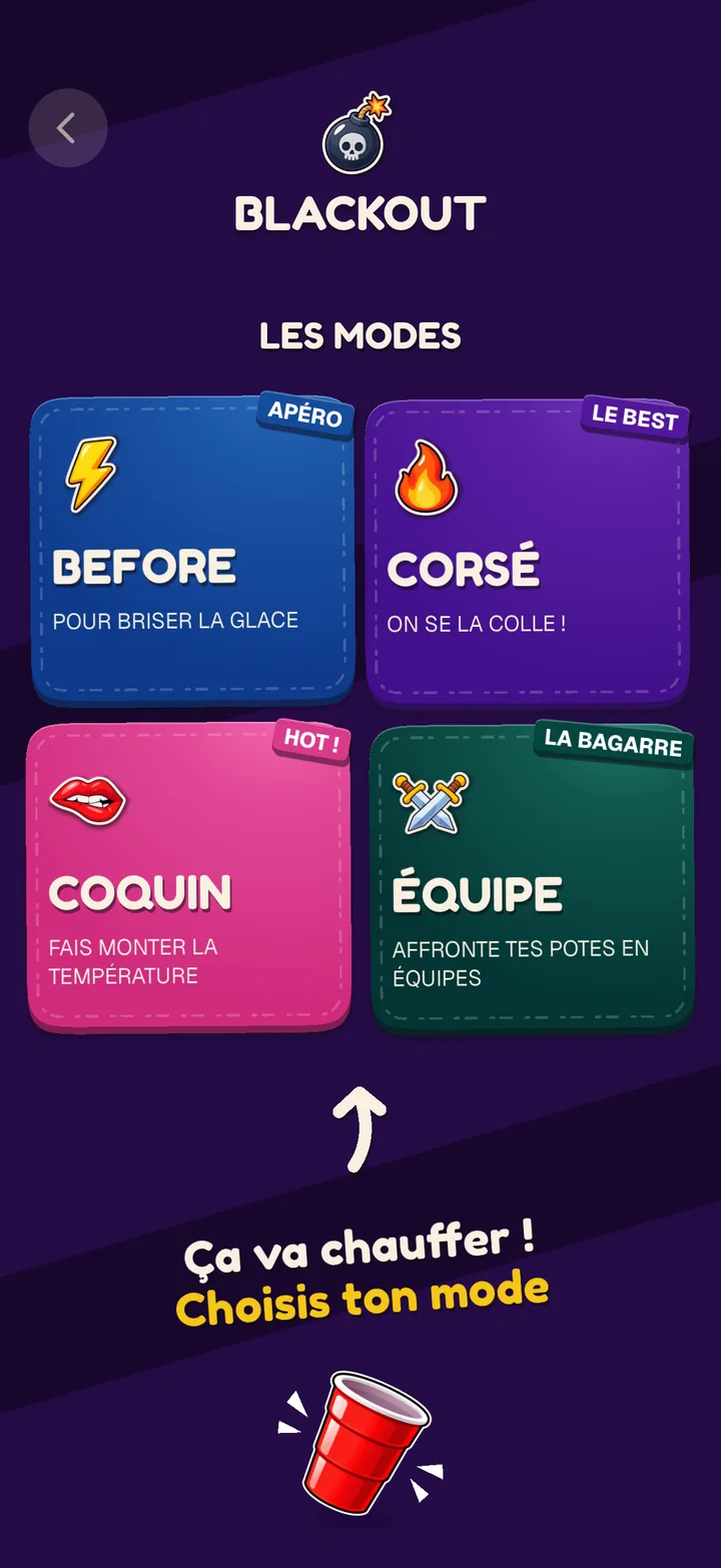 Écran 1 du jeu Blackout