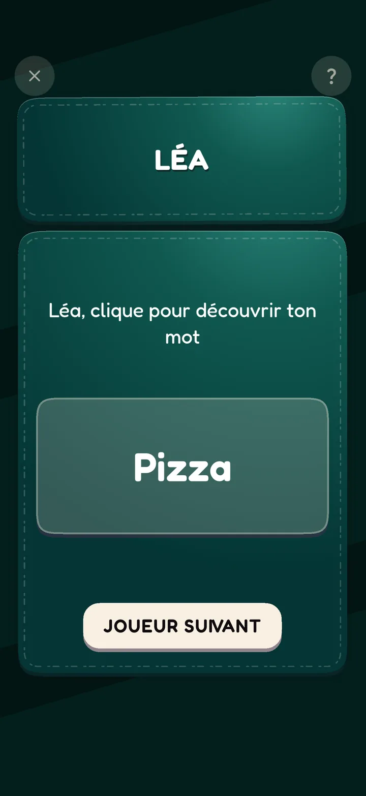Écran 1 du jeu Imposteur