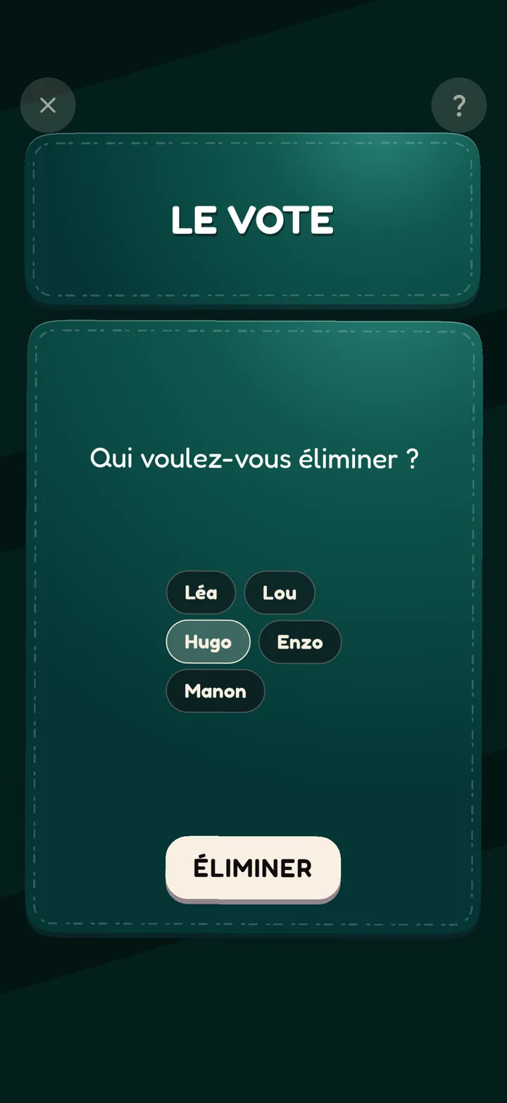 Écran 2 du jeu Imposteur