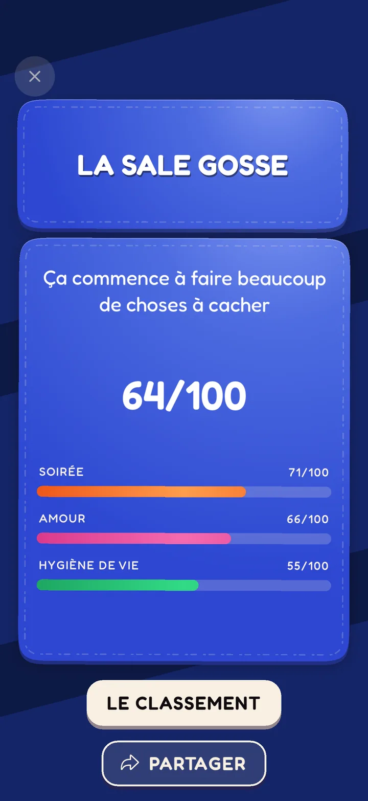 Écran 2 du jeu Test de Pureté